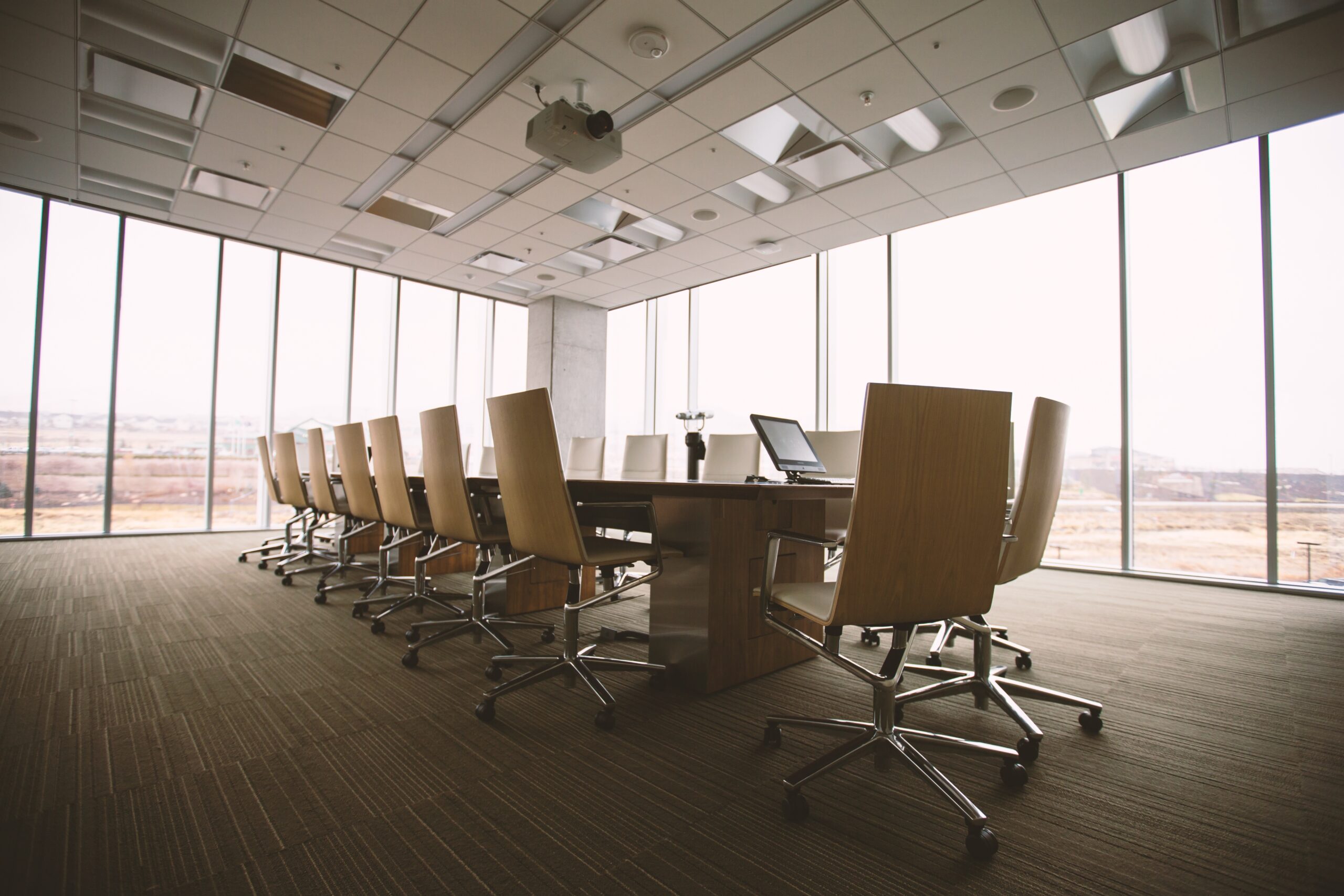 conference table and chairs