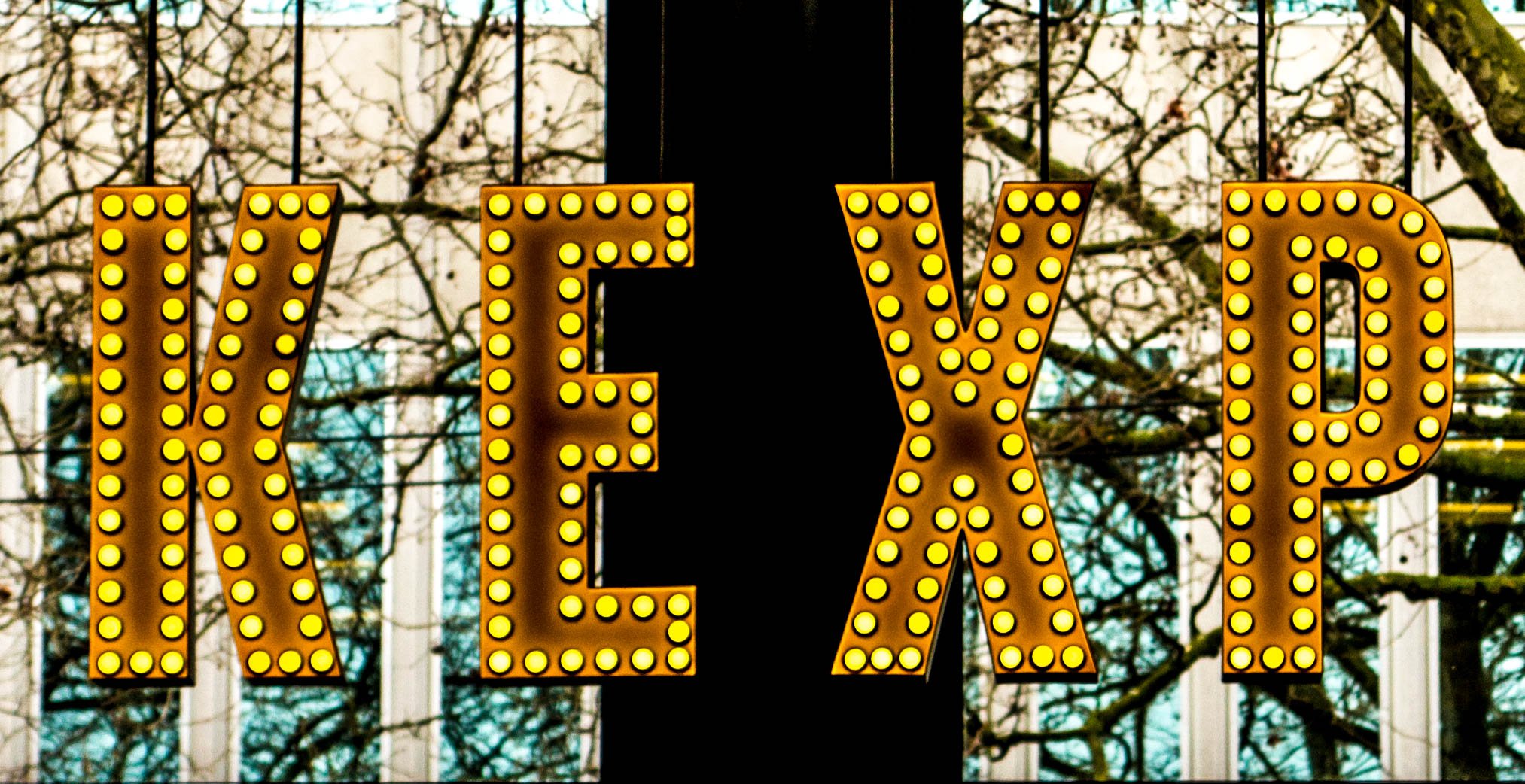 Light up KEXP sign