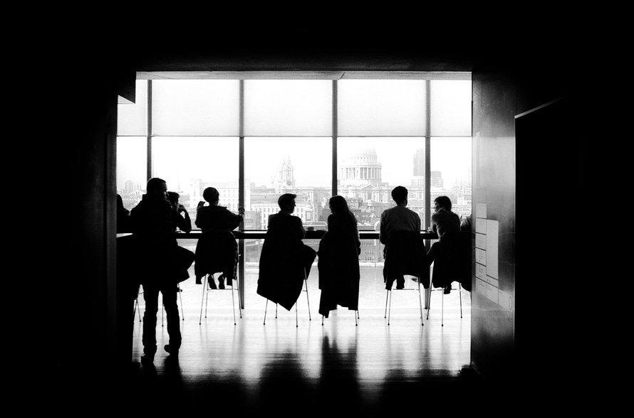 people in meeting
