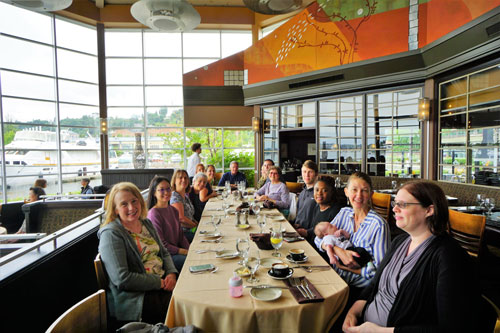 JJCo staff at a luncheon